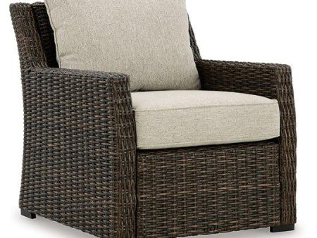 Brook Ranch Outdoor Lounge Chair with Cushion Discount