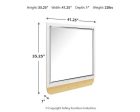 Altyra Bedroom Mirror Online Sale