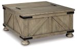 Aldwin Coffee Table With Storage on Sale