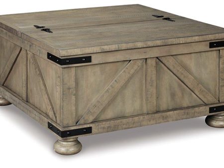 Aldwin Coffee Table With Storage on Sale