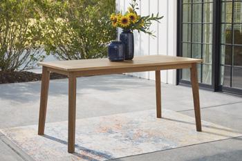 Janiyah Outdoor Dining Table For Cheap