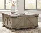 Aldwin Coffee Table With Storage on Sale