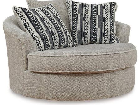 Calnita Oversized Swivel Accent Chair Sale