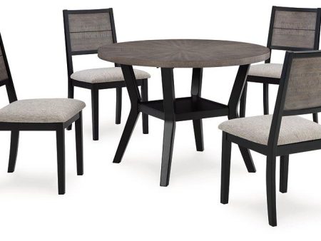 Corloda Dining Table and 4 Chairs (Set of 5) Supply