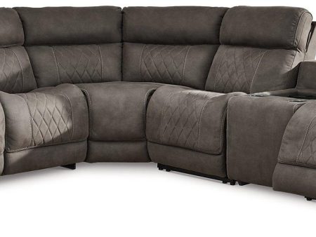 Hoopster 6-Piece Power Reclining Sectional Discount