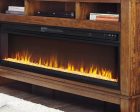 Camdill 80  TV Stand with Electric Fireplace Hot on Sale