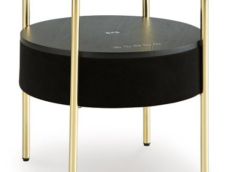 Nedman Accent Table with Speaker Cheap