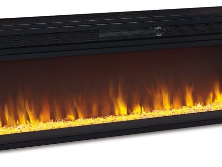 Camdill 80  TV Stand with Electric Fireplace Hot on Sale