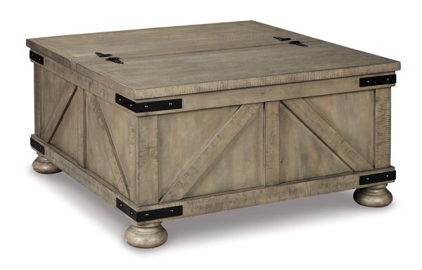 Aldwin Coffee Table With Storage on Sale