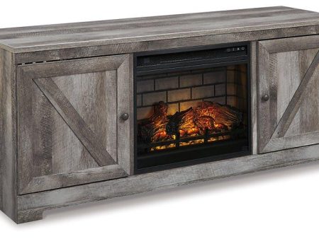 Wynnlow 63  TV Stand with Electric Fireplace Fashion