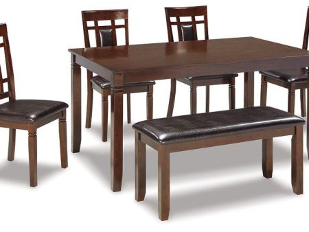 Bennox Dining Table and Chairs with Bench (Set of 6) Supply