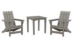 Visola Outdoor Adirondack Chair Set with End Table For Discount