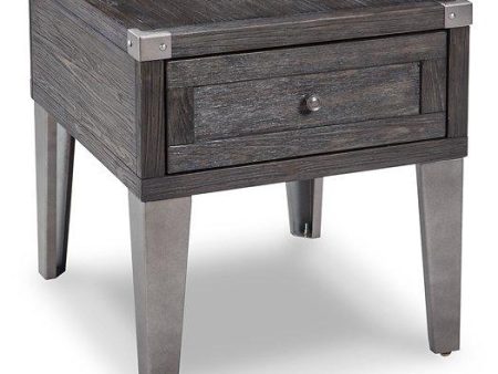 Todoe End Table with USB Ports & Outlets For Discount