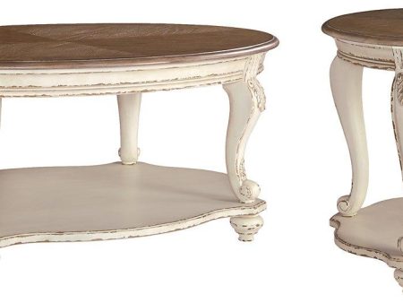 Realyn Table Set on Sale