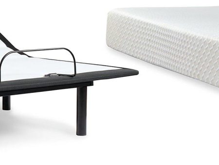 Chime 12 Inch Memory Foam Mattress and Base Set on Sale