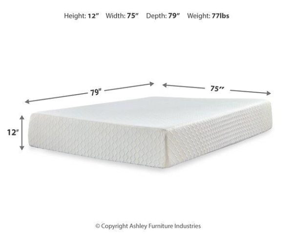 Chime 12 Inch Memory Foam Mattress and Base Set on Sale